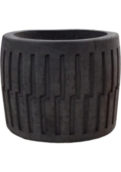 Saksı Siyah Beton
