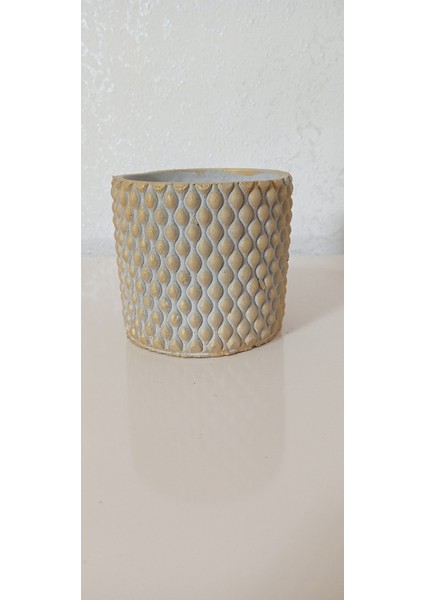 Saf Beton Gold Özel Taş Saksı Suya Karşı 121 Yıl Ömürlü 007677 fiyatları