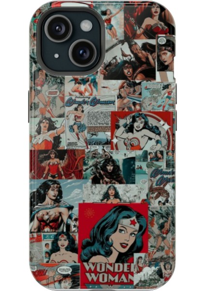 Samsung Galaxy S22 Ultra Uyumlu Silikon Kılıf - Wonder Woman