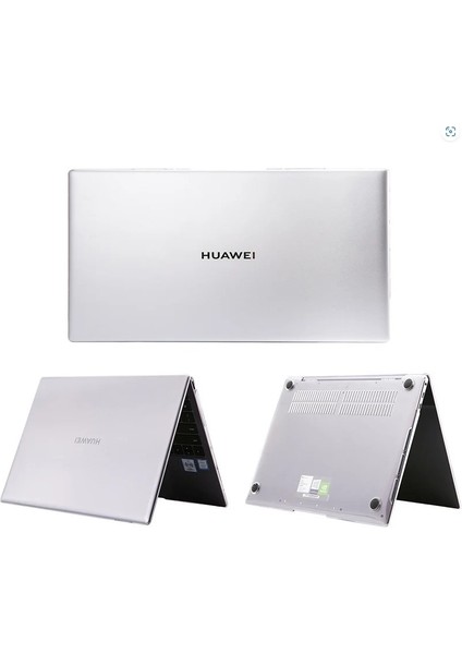 Huawei Matebook 13S 2021 Uyumlu Kristal Şeffaf Kılıf Kapak Koruma