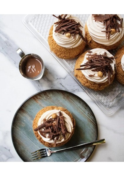 Porselen Madera Serisi 6’lı 19 cm Tatlı Tabağı