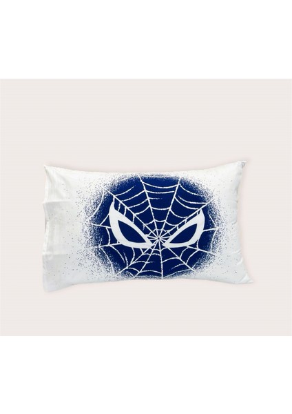 Outlet Disney Spider Man Blue  Pamuk Lisanslı Yastık Kılıfı 2 Adet