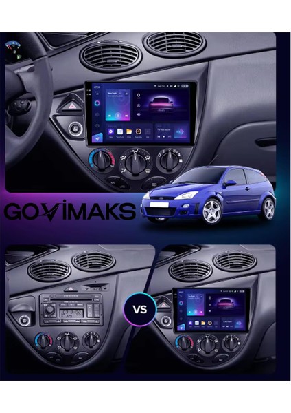 Ford Focus 1 2005-2008 4 GB Ram 64 GB Hafıza Androıd Multımedıa Teyp