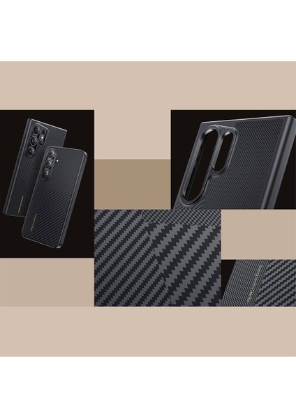 Galaxy S24 Kılıf Magsafe Şarj Özellikli Karbon Fiber Benks Montage Hybrid Armorpro Kevlar Kapak indirimleri