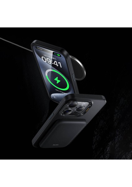 iPhone 14 Pro Max Kılıf Magsafe Özellikli Karbon Fiber Benks Montage Hybrid Armorpro Kevlar Kapak modelleri