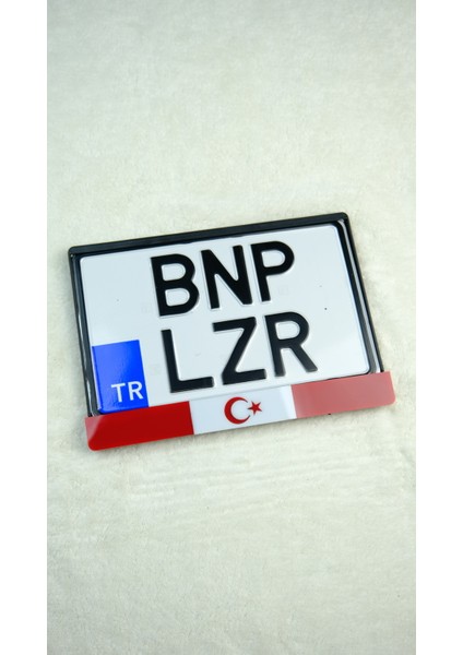 Bnp Plakalık Türk Bayrağı Pleksi Motor Plakalık