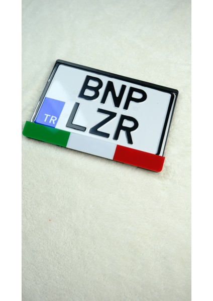 Bnp Plakalık Italya Renk Pleksi Motor Plakalık