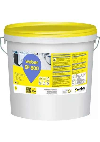 Ep 800 Epoksi Derz 5 kg Antrasit