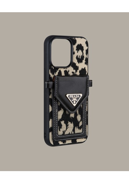 Leopar Beyaz Çantalı Telefon Kılıfı - DK159 - iPhone 13 fiyatları