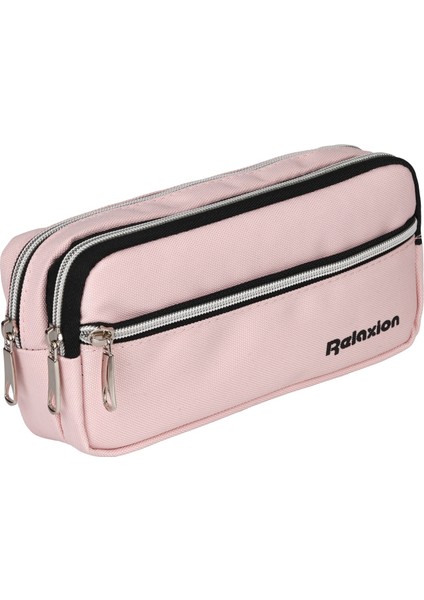 Relaxion Üç Bölmeli Kalemlik Kalem Kutusu