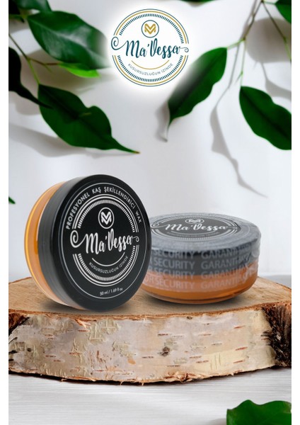 Profesyonel Kaş Şekillendirici Sabitleyici Wax Fırça Hediyeli 50 ml