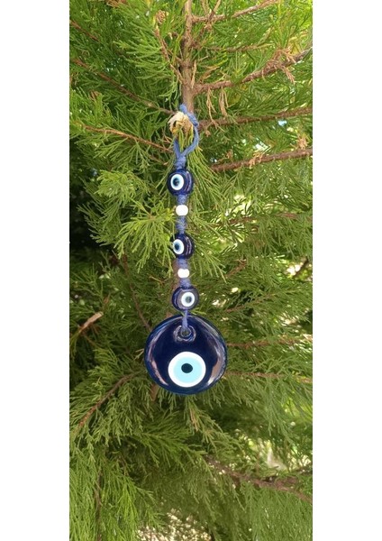 Cam Nazar Kötü Göz Kovucu Hand Made Ağaç Duvar Dekorasyonu Hasır Nazarlık Duvar Ağaç Ev Süsü fırsatları