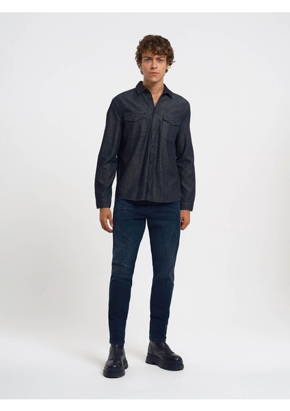 Erkek Jean Pantolon Koyu Indigo LF2032762 Ricardo modelleri