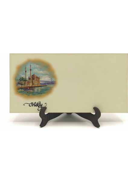 Geleneksel Hat Sanatı ile Mdf Üzerine Yazılı Masaüstü Isimlik modelleri