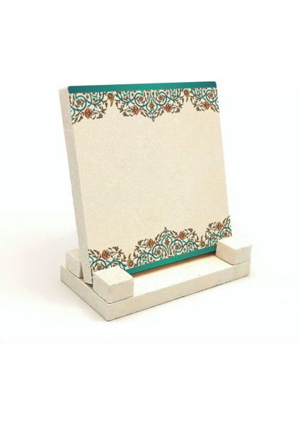 Geleneksel Hat Sanatı ile Doğal Taş Üzerine Yazılı Masaüstü Isimlik fırsatları