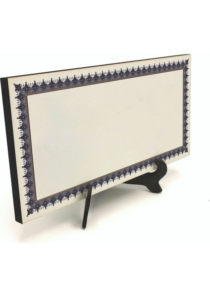 Geleneksel Hat Sanatı ile Mdf Üzerine Yazılı Masaüstü Isimlik fırsatları