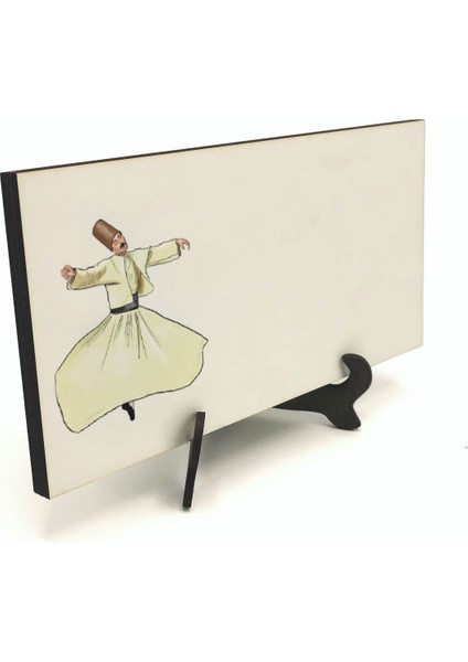 Geleneksel Hat Sanatı Ile Mdf Üzerine Yazılı Masaüstü Is Imlik fırsatları