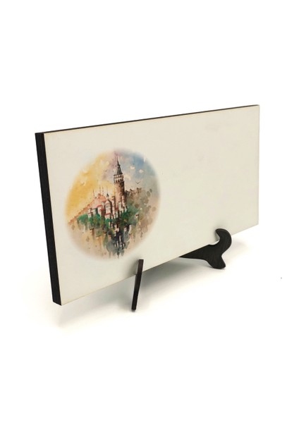 Geleneksel Hat Sanatı ile Mdf Üzerine Yazılı Masaüstü Isimlik fırsatları