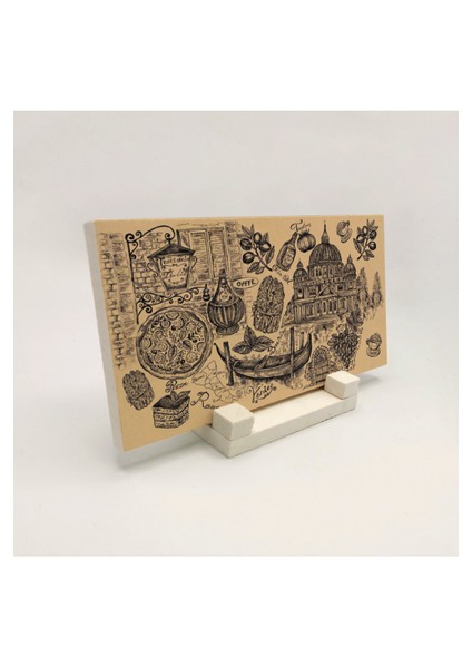 Italyabaskılı Doğaltaş Masaüstlük