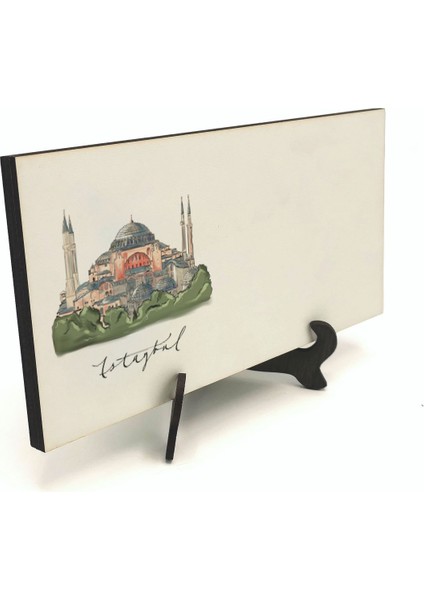 Geleneksel Hat Sanatı Ile Mdf Üzerine Yazılı Masaüstü Isimlik fırsatları