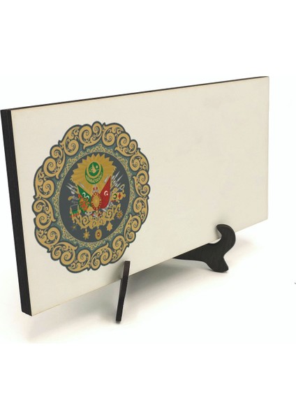 Geleneksel Hat Sanatı ile Mdf Üzerine Yazılı Masaüstü Isimlik fırsatları