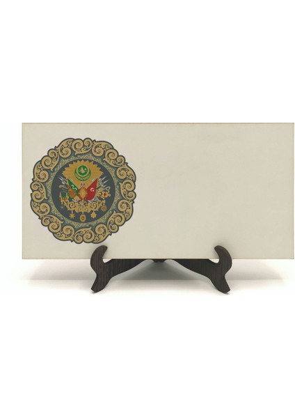 Geleneksel Hat Sanatı ile Mdf Üzerine Yazılı Masaüstü Isimlik indirimleri