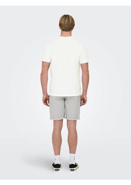 Erkek T-Shirt Kırık Beyaz 22028735 Onskolton Reg Beach Photoprınt Ss Tee fiyatları