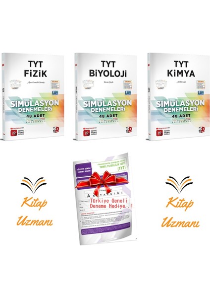 2024 TYT Fizik - Kimya - Biyoloji Simülasyon Denemeleri - TYT Deneme