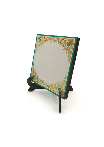 Geleneksel Hat Sanatı ile Mdf Üzerine Yazılı Masaüstü Isimlik fırsatları