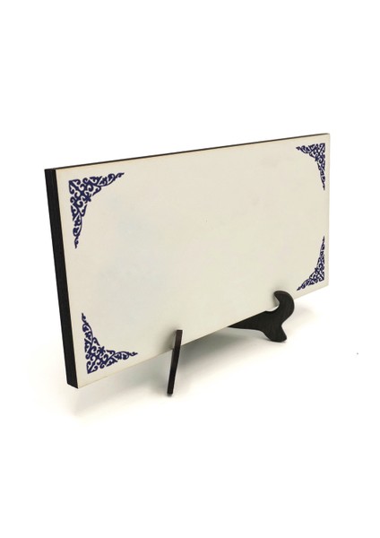 Geleneksel Hat Sanatı ile Mdf Üzerine Yazılı Masaüstü Isimlik fırsatları