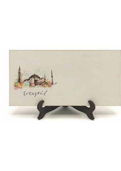 Geleneksel Hat Sanatı ile Mdf Üzerine Yazılı Masaüstü Isimlik indirimleri