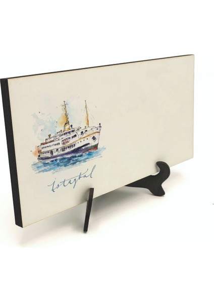 Geleneksel Hat Sanatı ile Mdf Üzerine Yazılı Masaüstü Isimlik fırsatları