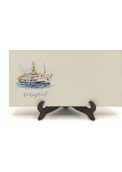 Geleneksel Hat Sanatı ile Mdf Üzerine Yazılı Masaüstü Isimlik indirimleri