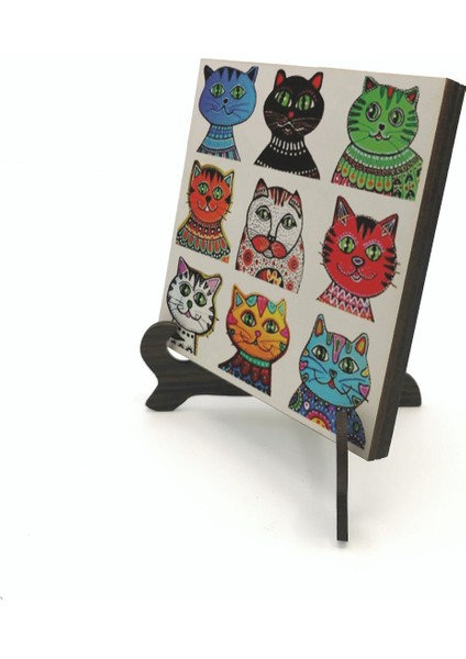 Kedilerbaskılı Mdf Masaüstlük