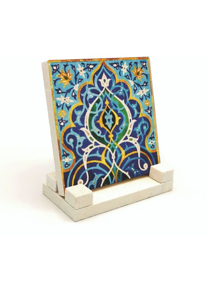 Cuma Camii Çinisi-Iranbaskılı Doğaltaş Masaüstlük