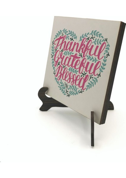 Şükran Künü Için Kulanılan Ifade Baskılı Mdf Masaüstlük