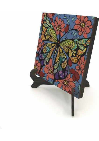 Kelebekbaskılı Mdf Masaüstlük