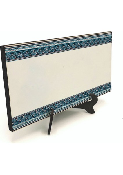 Geleneksel Hat Sanatı ile Mdf Üzerine Yazılı Masaüstü Isimlik fırsatları