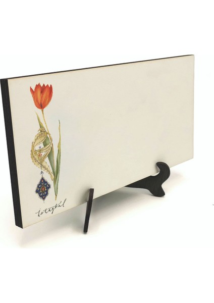 Geleneksel Hat Sanatı ile Mdf Üzerine Yazılı Masaüstü Isimlik fırsatları