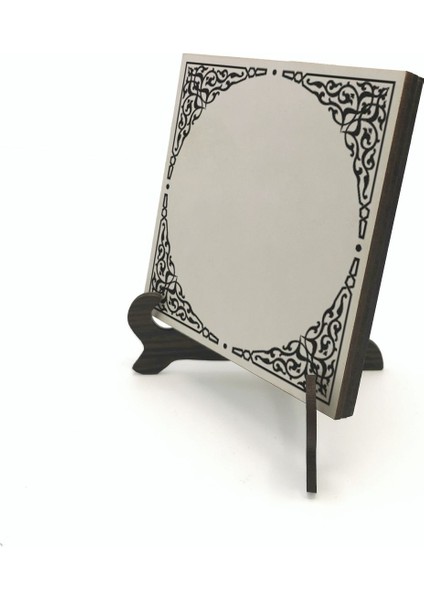 Geleneksel Hat Sanatı ile Mdf Üzerine Yazılı Masaüstü Isimlik fırsatları