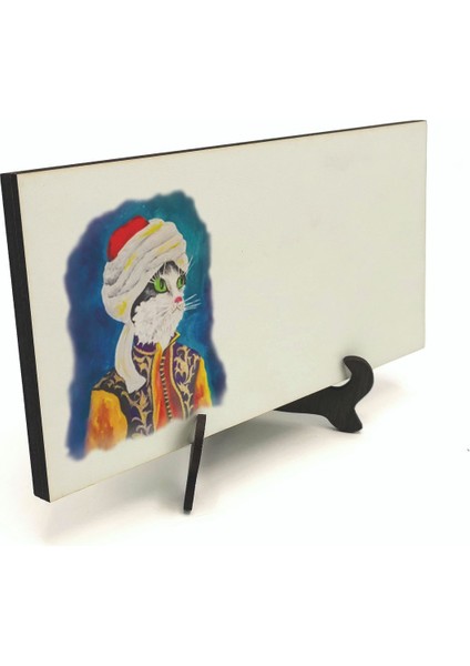 Geleneksel Hat Sanatı ile Mdf Üzerine Yazılı Masaüstü Isimlik fırsatları