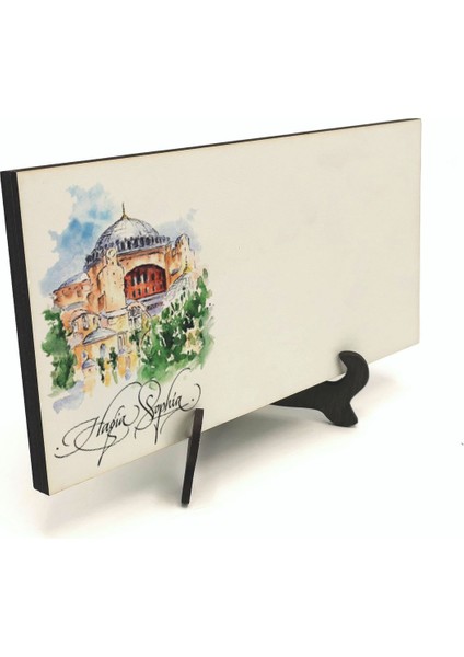 Geleneksel Hat Sanatı ile Mdf Üzerine Yazılı Masaüstü Isimlik fırsatları