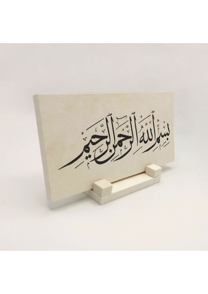 Besmeleyazılı Doğaltaş Masaüstlük