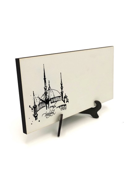 Geleneksel Hat Sanatı ile Mdf Üzerine Yazılı Masaüstü Isimlik fırsatları