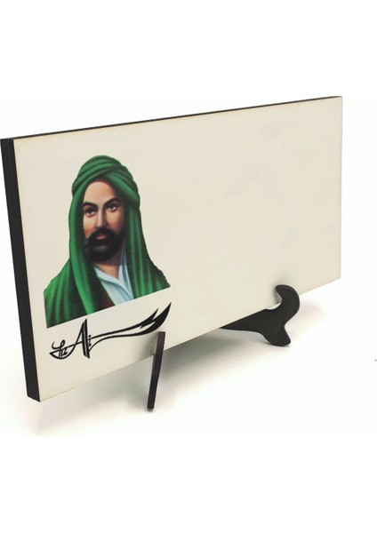 Geleneksel Hat Sanatı ile Mdf Üzerine Yazılı Masaüstü Isimlik fırsatları