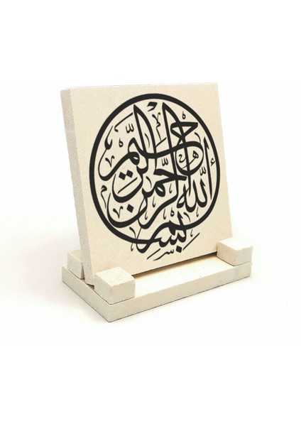 Besmeleyazılı Doğaltaş Masaüstlük