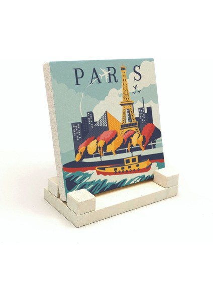 Parisbaskılı Doğaltaş Masaüstlük