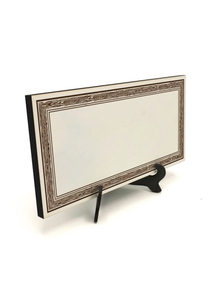 Geleneksel Hat Sanatı ile Mdf Üzerine Yazılı Masaüstü Isimlik fırsatları