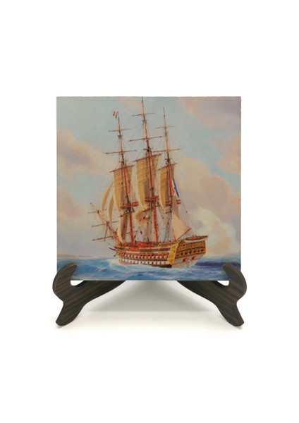 Fransız Gemisi Resmi Baskılı Mdf Masaüstlük fiyatları