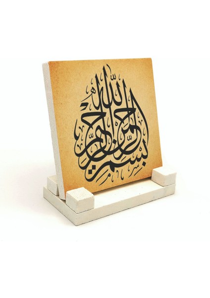 Besmeleyazılı Doğaltaş Masaüstlük